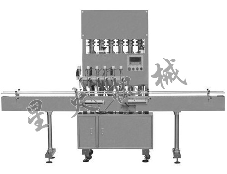 直线型六缸六头灌装机