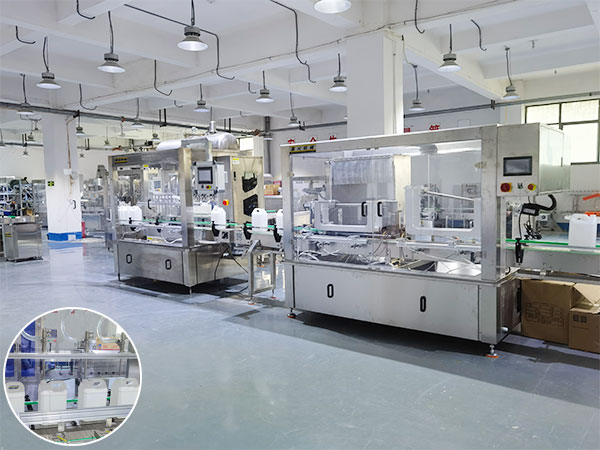 防冻液自动灌装机生产线