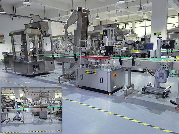 发泡剂自动化灌装生产线